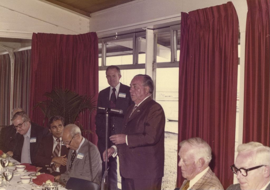 Miniature of Award ceremony and banquet for Samuel Lichtmann