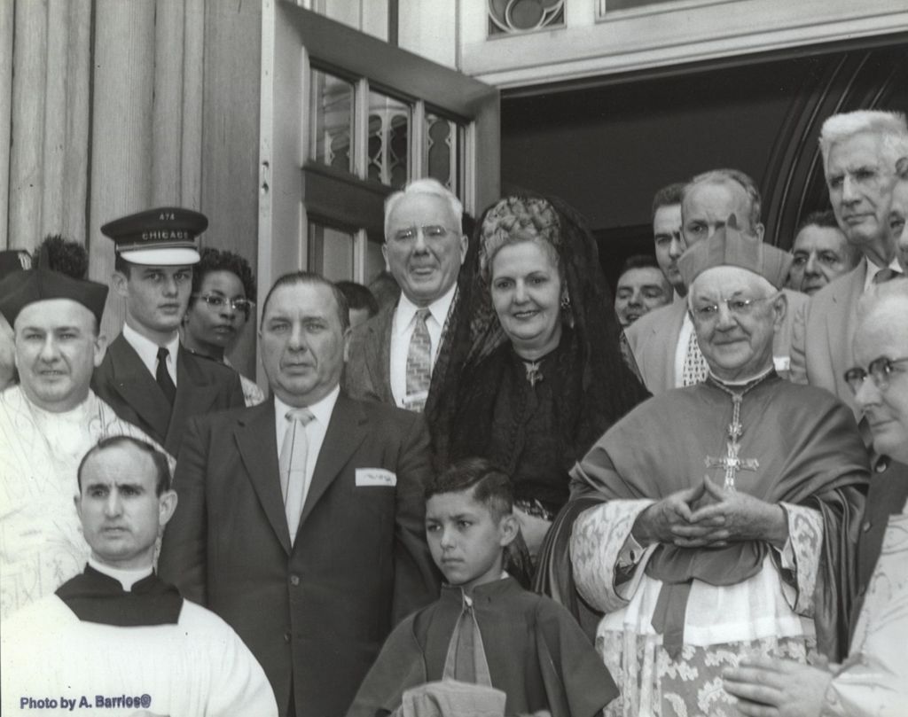 Richard J. Daley with Felisa Rincón de Gautier and others