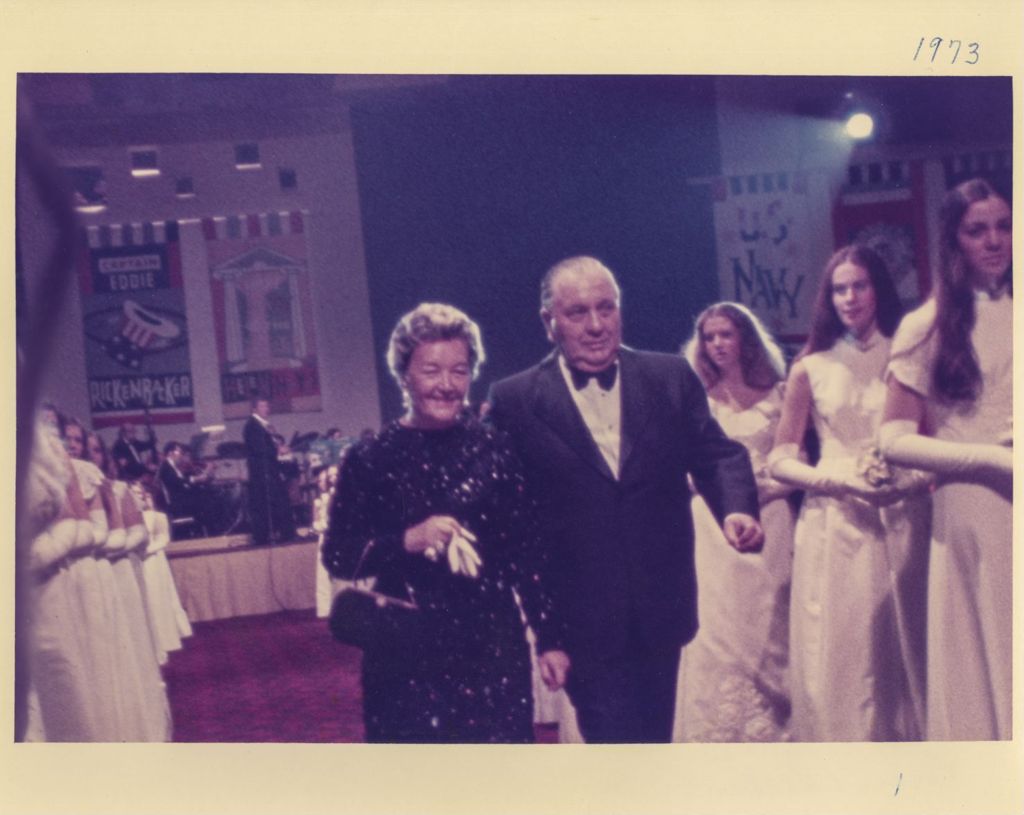 Eleanor and Richard J. Daley at a Loyola University dinner