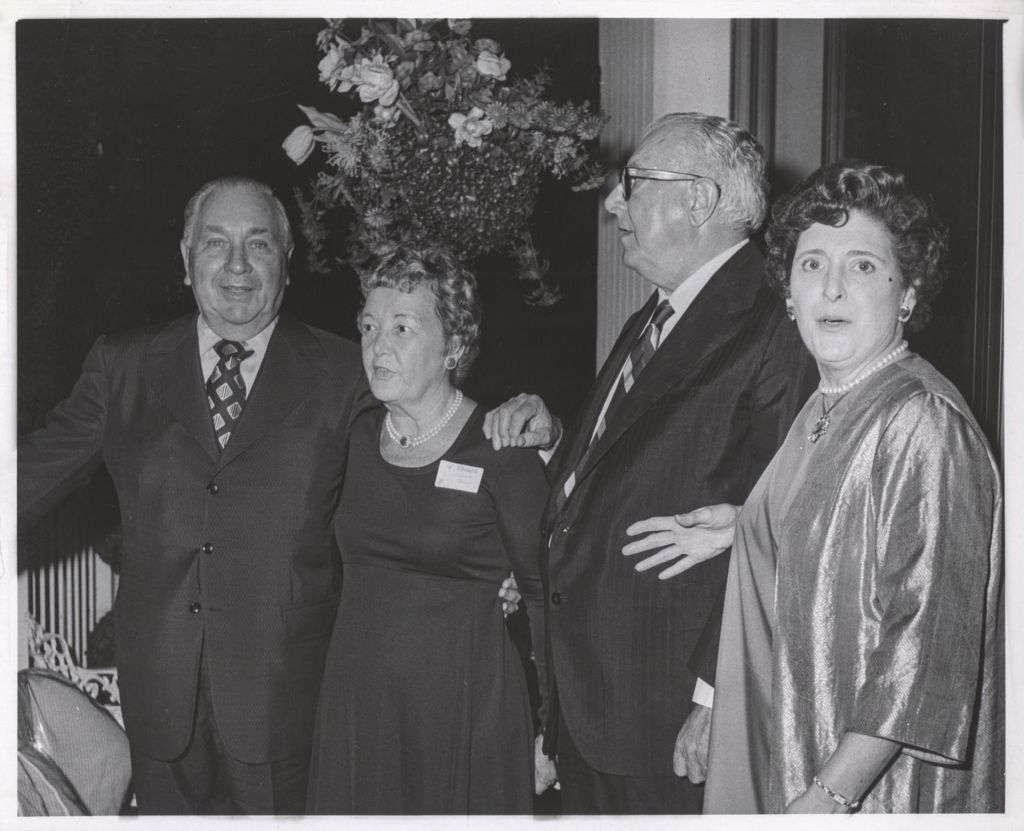 Miniature of Richard J. Daley and Eleanor Daley with a couple