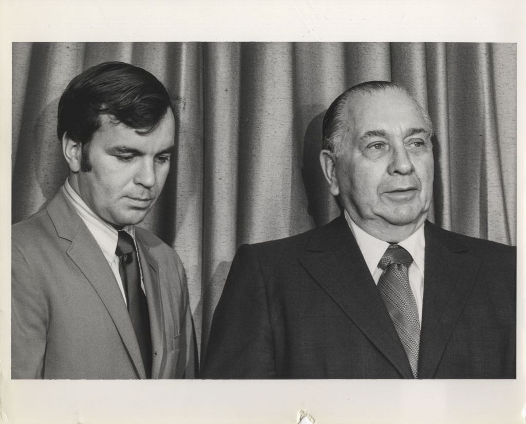 Richard J. Daley with Richard M. Daley