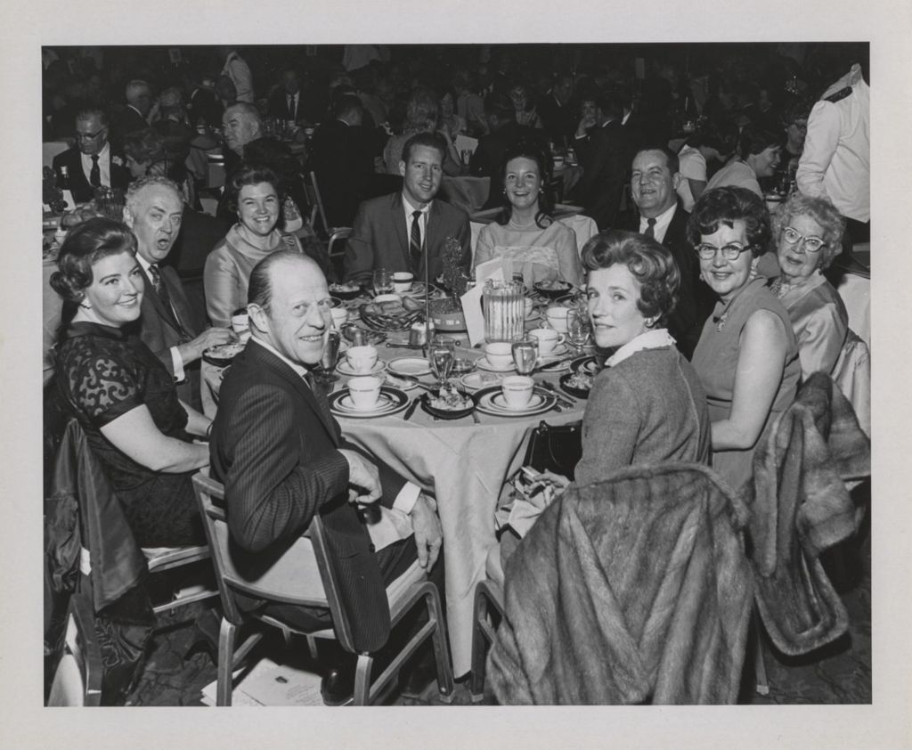 Miniature of Irish Fellowship Club of Chicago 68th Annual Banquet, attendees at a table