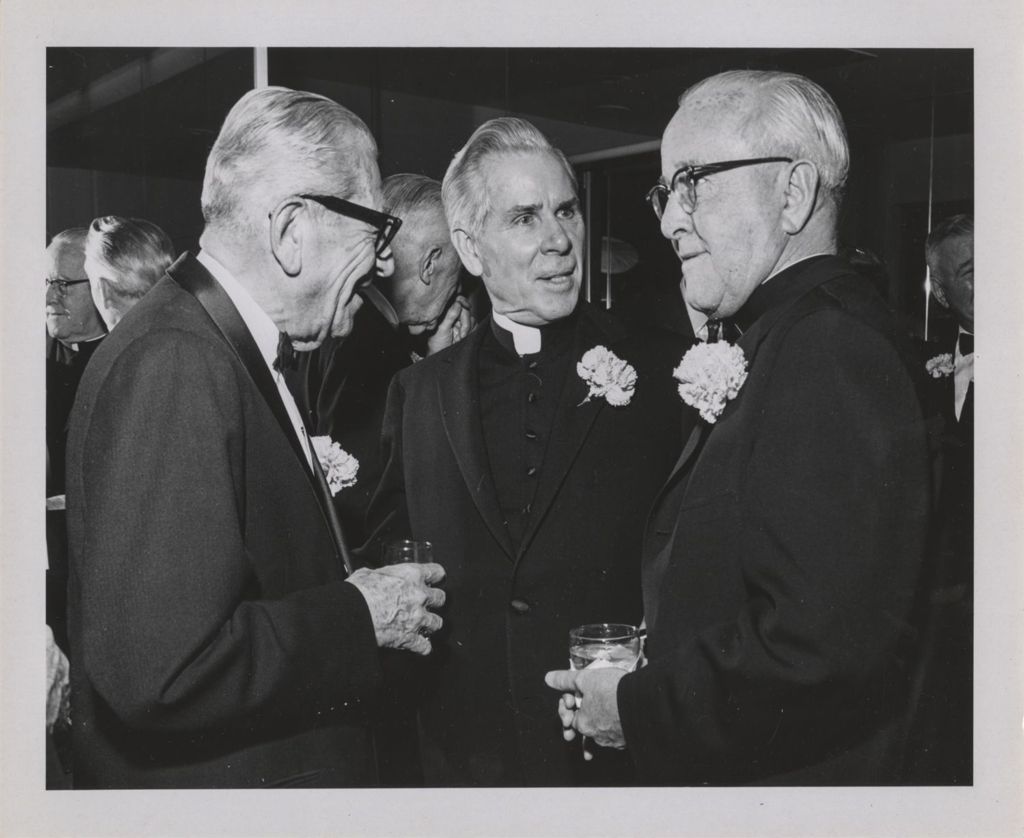 Irish Fellowship Club of Chicago 68th Annual Banquet, Bishop Fulton J. Sheen with others