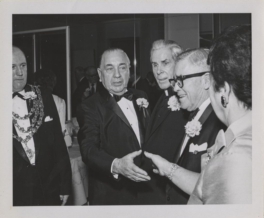 Irish Fellowship Club of Chicago 68th Annual Banquet, Richard J. Daley, Bishop Fulton J. Sheen and others