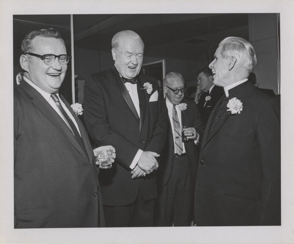 Miniature of Irish Fellowship Club of Chicago 68th Annual Banquet, John Boyle, Bishop Fulton J. Sheen and others