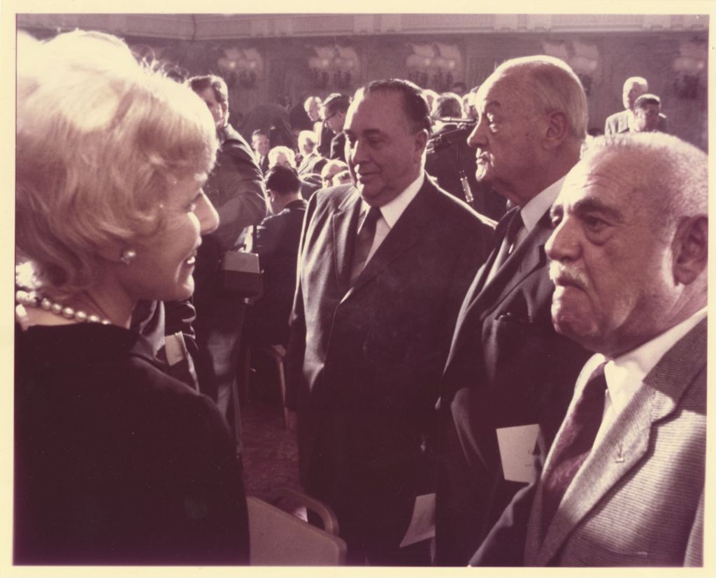 Luncheon for Marshall Field, Richard J. Daley with others