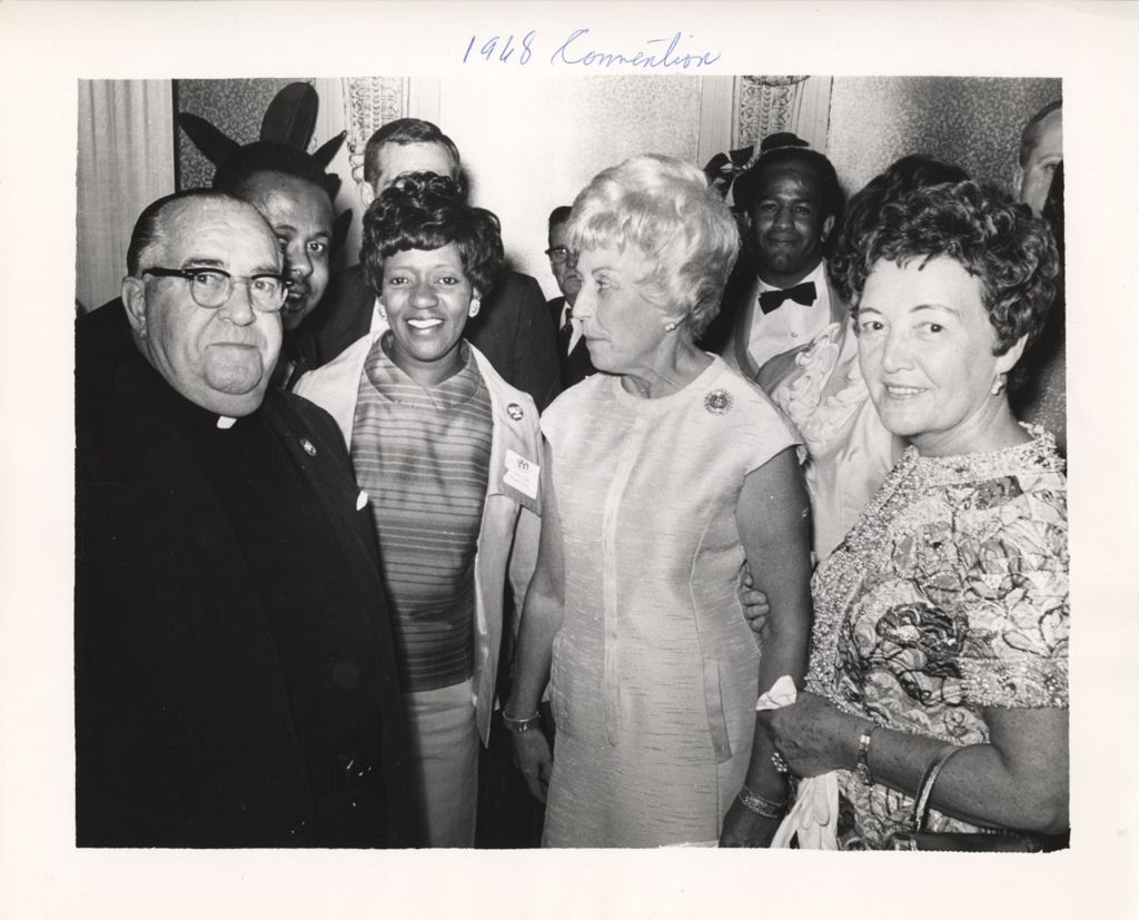 Muriel Humphrey and Eleanor Daley, Democratic National Convention event