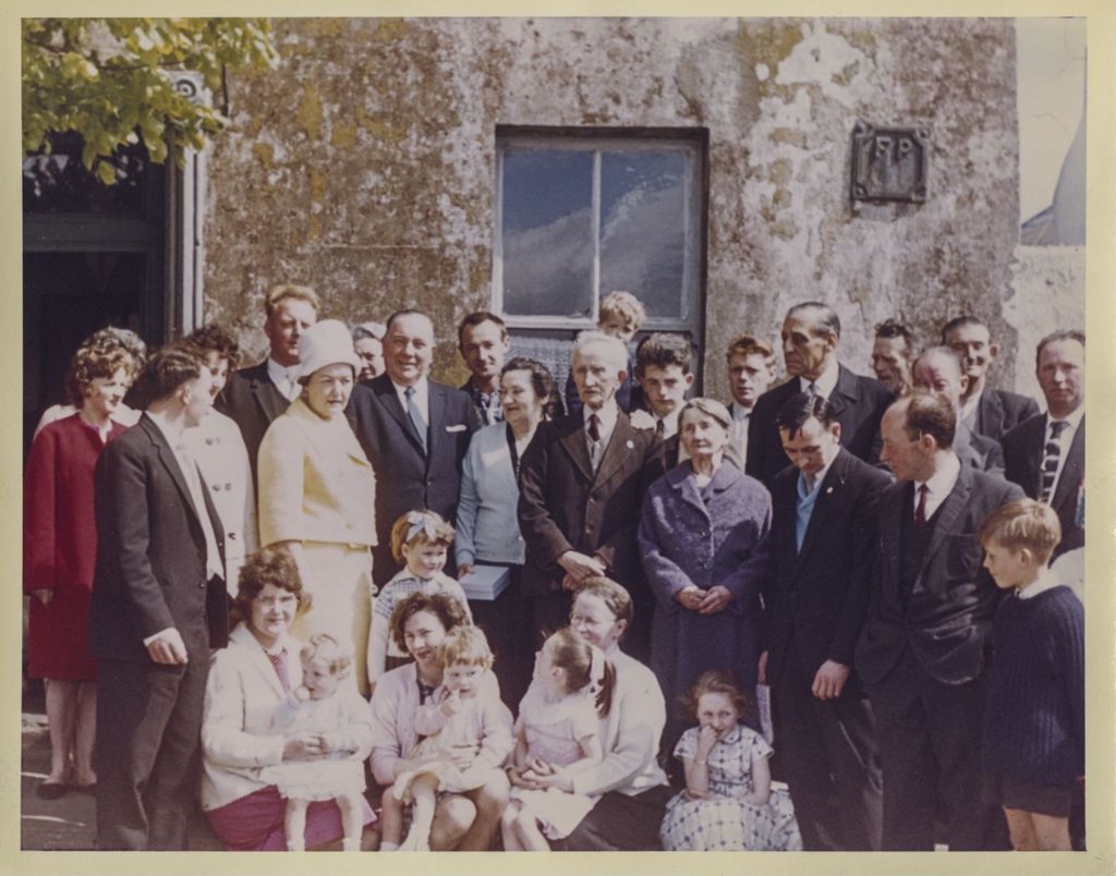 Miniature of Trip to Ireland, Eleanor and Richard J. Daley at a family gathering