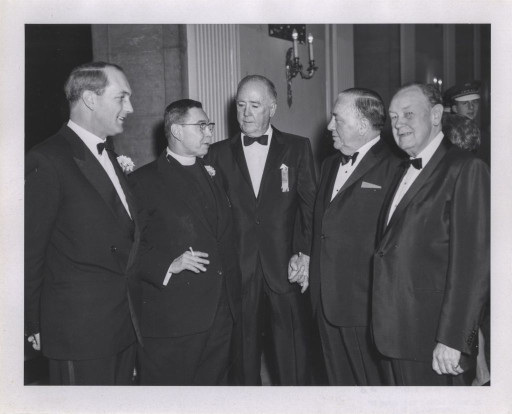 Miniature of Irish Fellowship Club of Chicago 66th Annual Banquet, Edward Barrett, Richard J. Daley and others