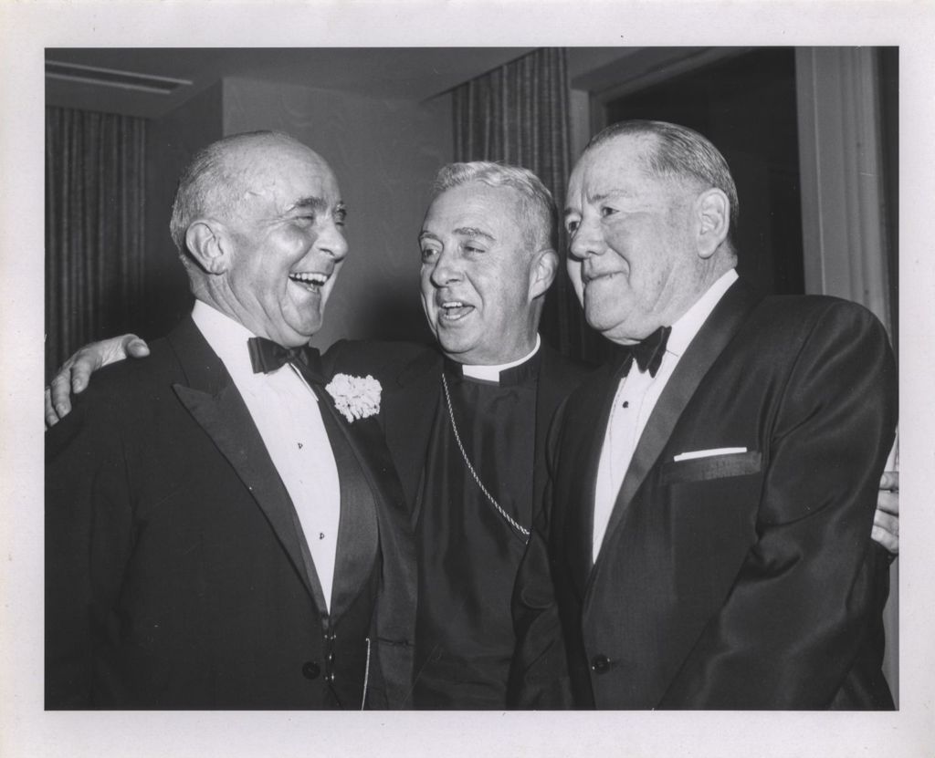Irish Fellowship Club of Chicago 66th Annual Banquet, P.J. Cullerton with others