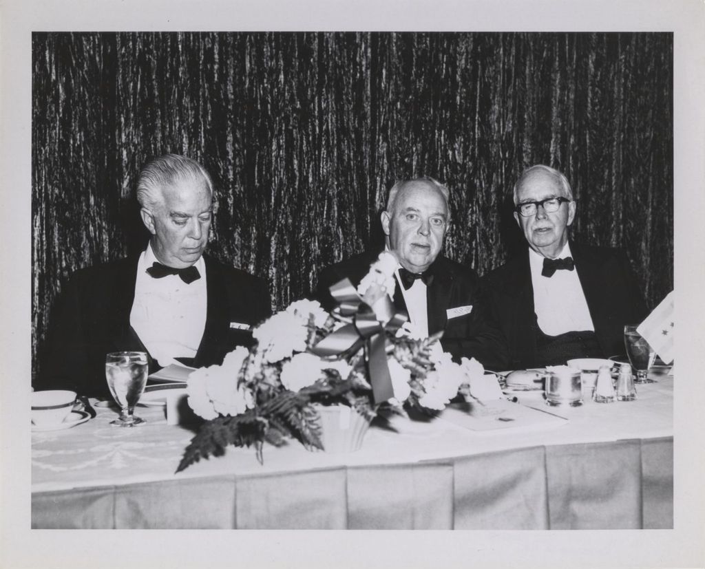 Irish Fellowship Club of Chicago 66th Annual Banquet, head table guests