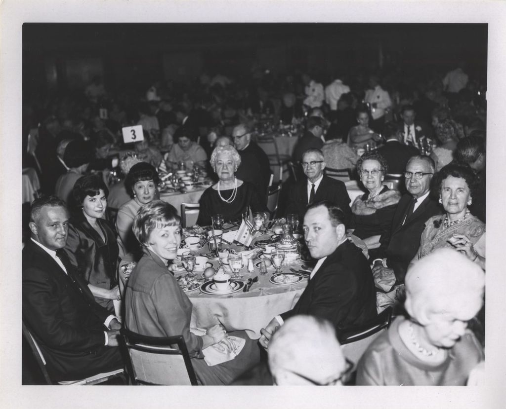 Miniature of Irish Fellowship Club of Chicago 66th Annual Banquet, attendees at a table