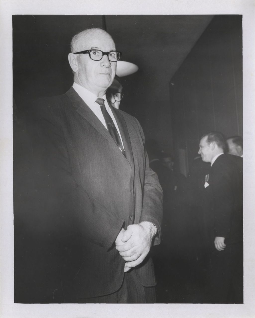 Fourth mayoral inauguration of Richard J. Daley, guest Robert Quinn