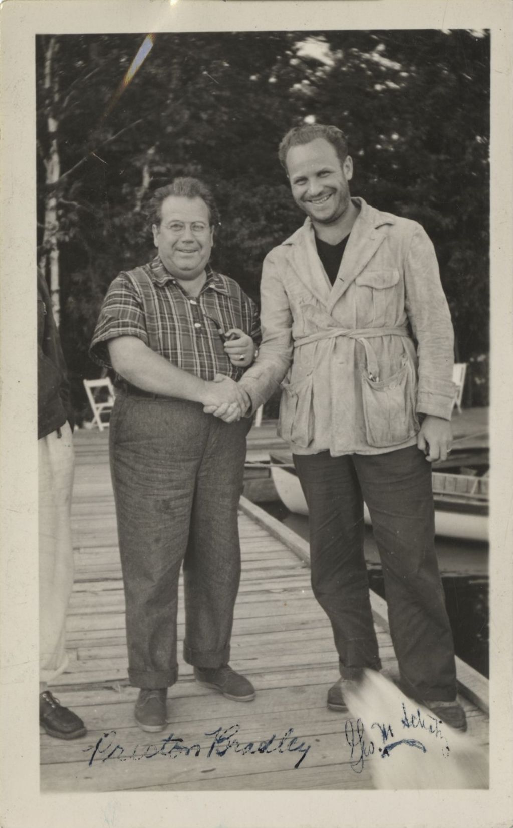Miniature of Preston Bradley and George M. Schatz