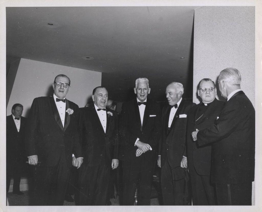 Miniature of Irish Fellowship Club of Chicago 65th Annual Banquet, Richard J. Daley, Paul Douglas and others
