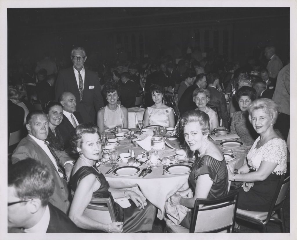 Miniature of Irish Fellowship Club of Chicago 65th Annual Banquet, attendees at a table