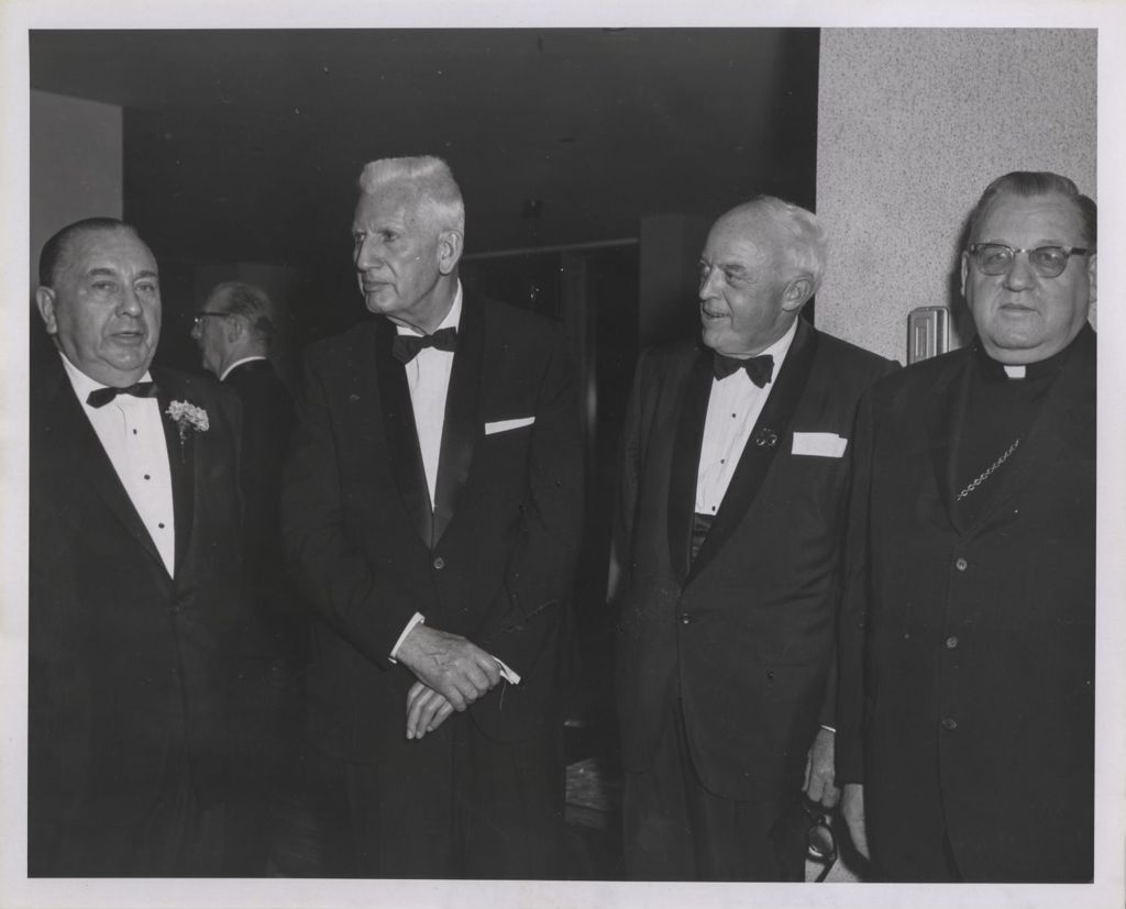 Irish Fellowship Club of Chicago 65th Annual Banquet, Richard J. Daley, Paul Douglas and others