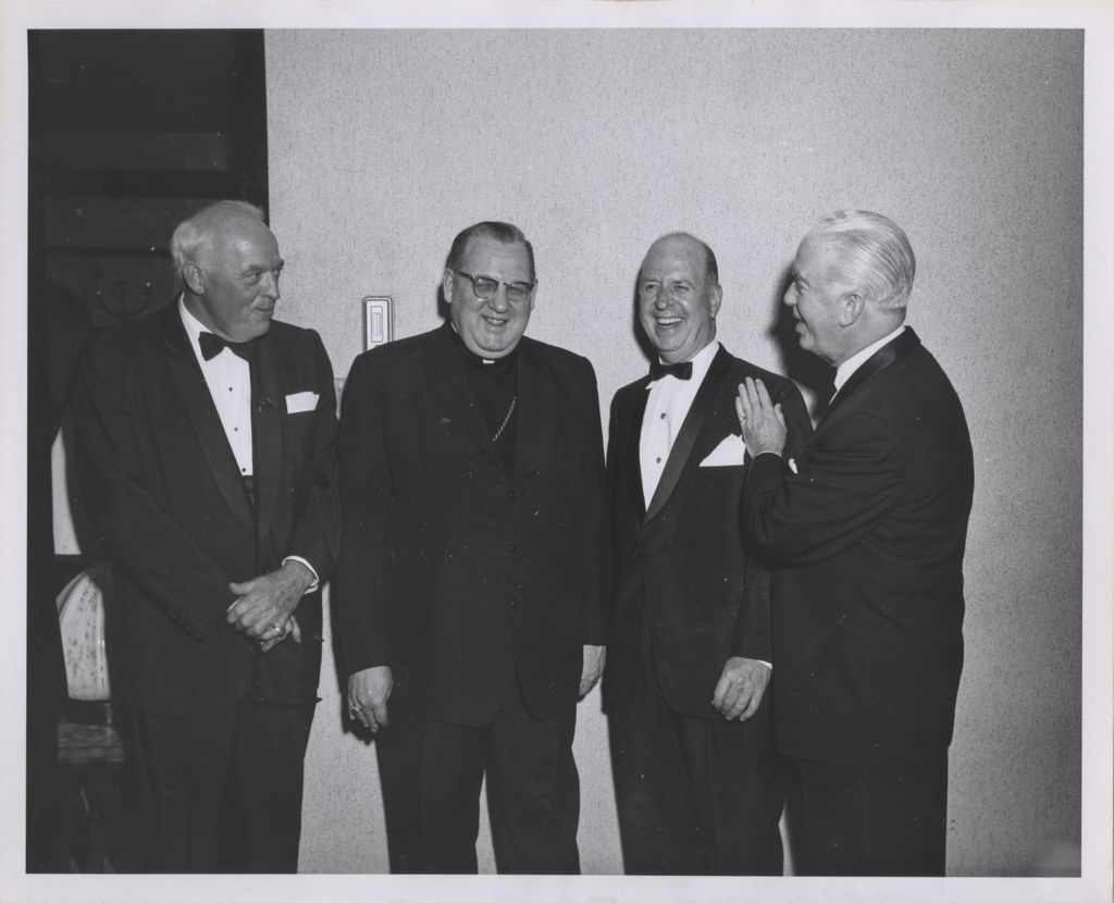 Miniature of Irish Fellowship Club of Chicago 65th Annual Banquet, attendees conversing