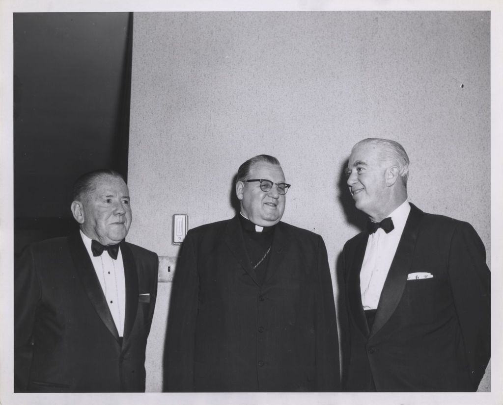 Miniature of Irish Fellowship Club of Chicago 65th Annual Banquet, P.J. Cullerton with others