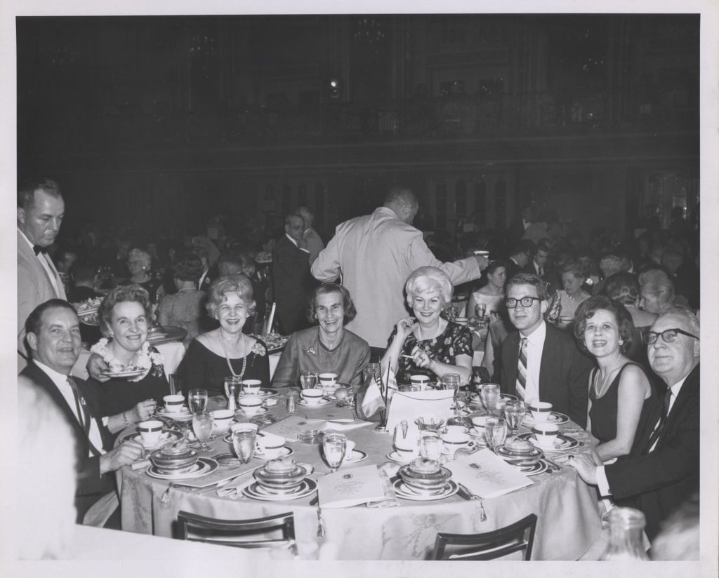 Miniature of Irish Fellowship Club of Chicago 65th Annual Banquet, attendees at a table