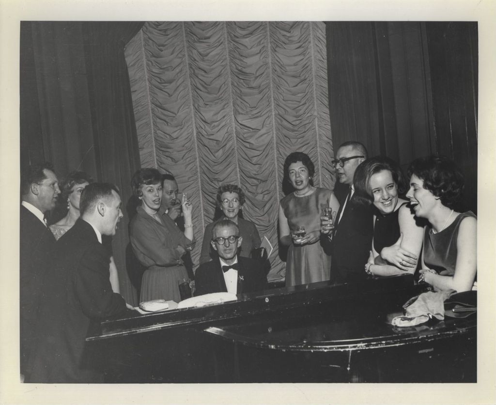 Miniature of Irish Fellowship Club of Chicago 64th Annual Banquet, group of people singing