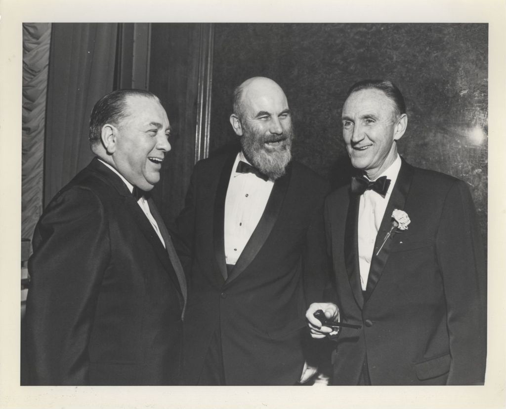 Miniature of Irish Fellowship Club of Chicago 64th Annual Banquet, Richard J. Daley with others
