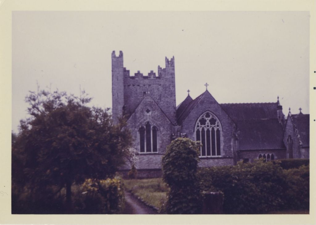 Trip to Ireland, view of a stone church
