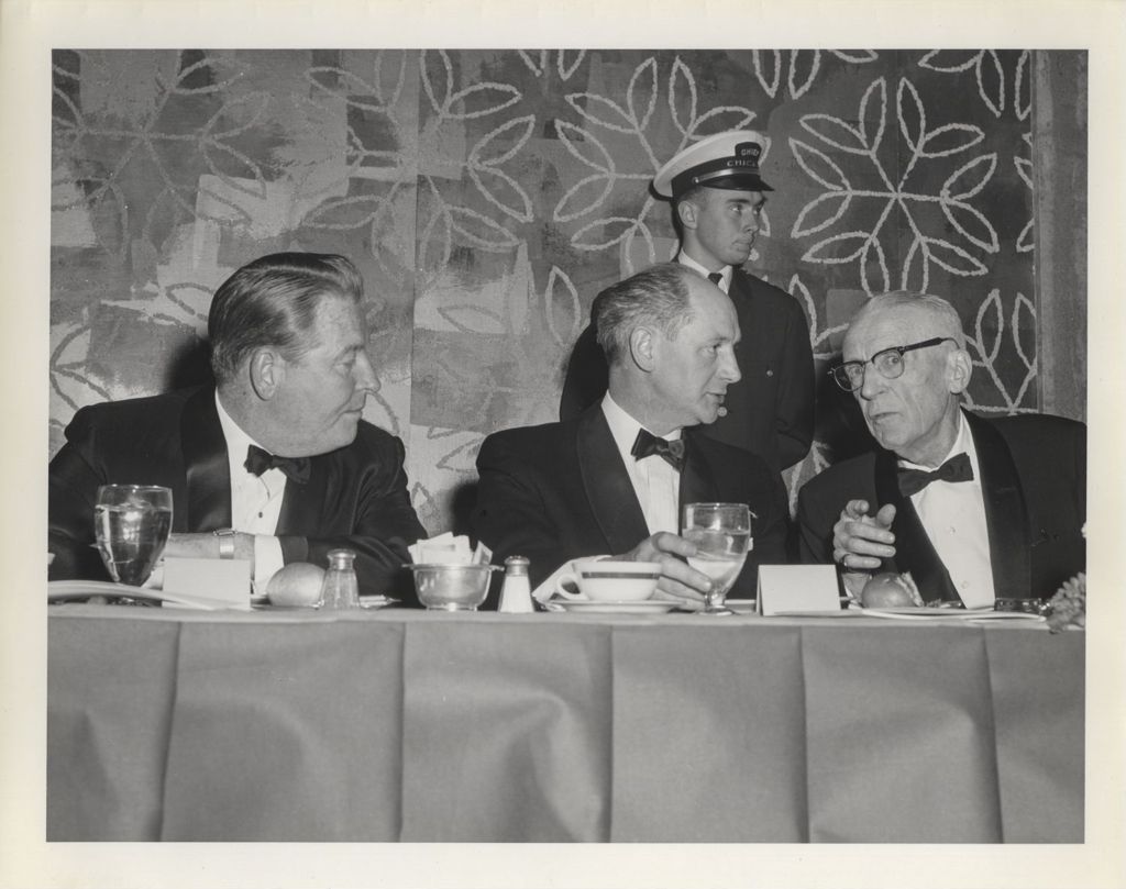 Irish Fellowship Club of Chicago 63rd Annual Banquet, men at head table