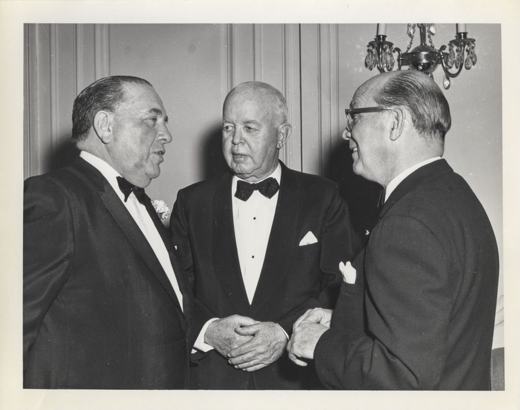 Miniature of Irish Fellowship Club of Chicago 63rd Annual Banquet, Richard J. Daley with others