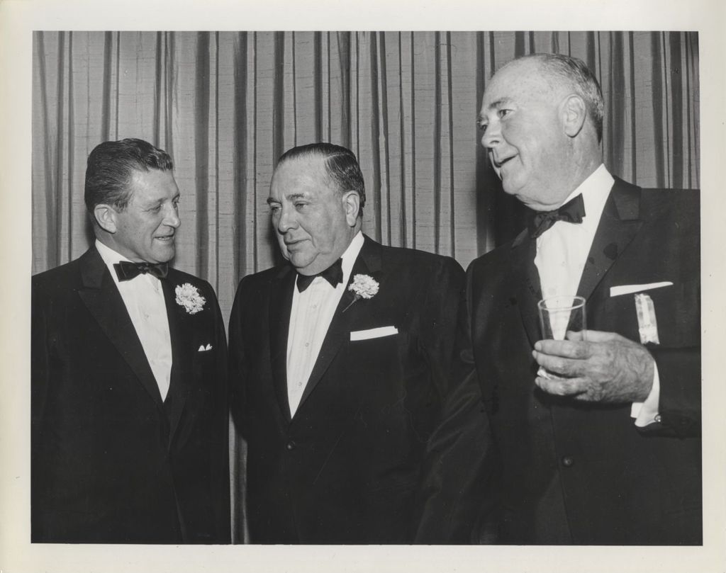 Irish Fellowship Club of Chicago 63rd Annual Banquet, Otto Kerner and Richard J. Daley