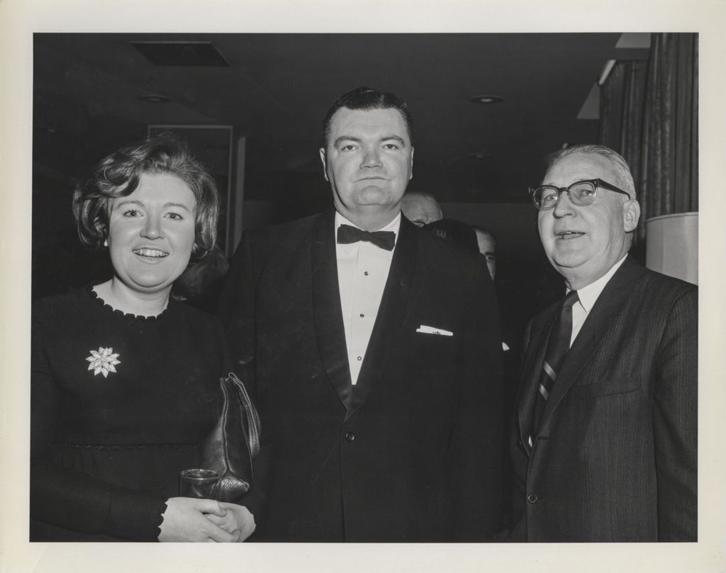 Miniature of Irish Fellowship Club of Chicago 63rd Annual Banquet, three attendees