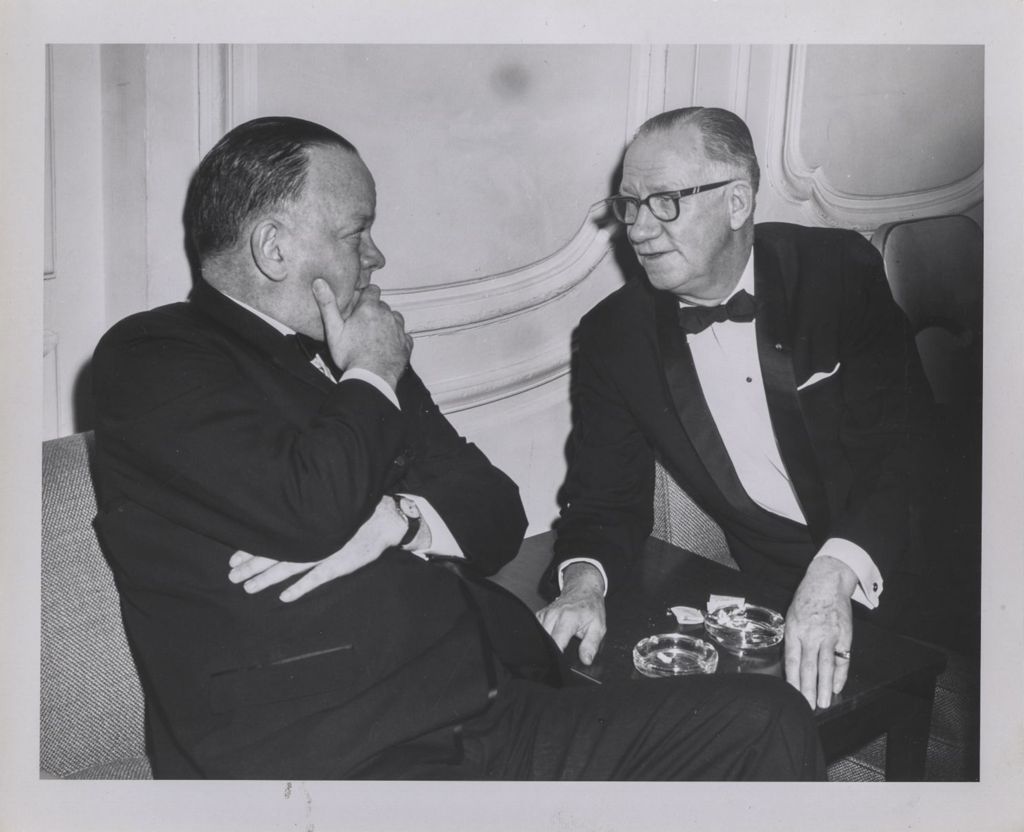 Miniature of Irish Fellowship Club of Chicago 63rd Annual Banquet, men in conversation