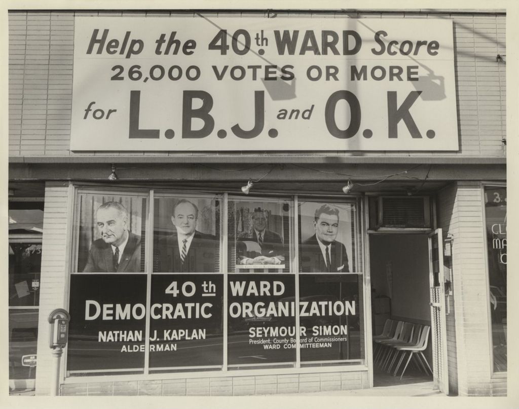 Miniature of 40th Ward Regular Democratic Organization Headquarters