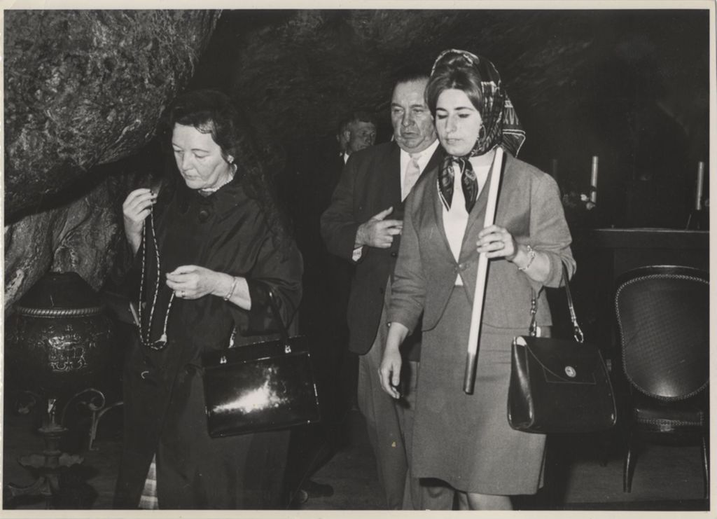 Eleanor and Richard J. Daley in Lourdes, France