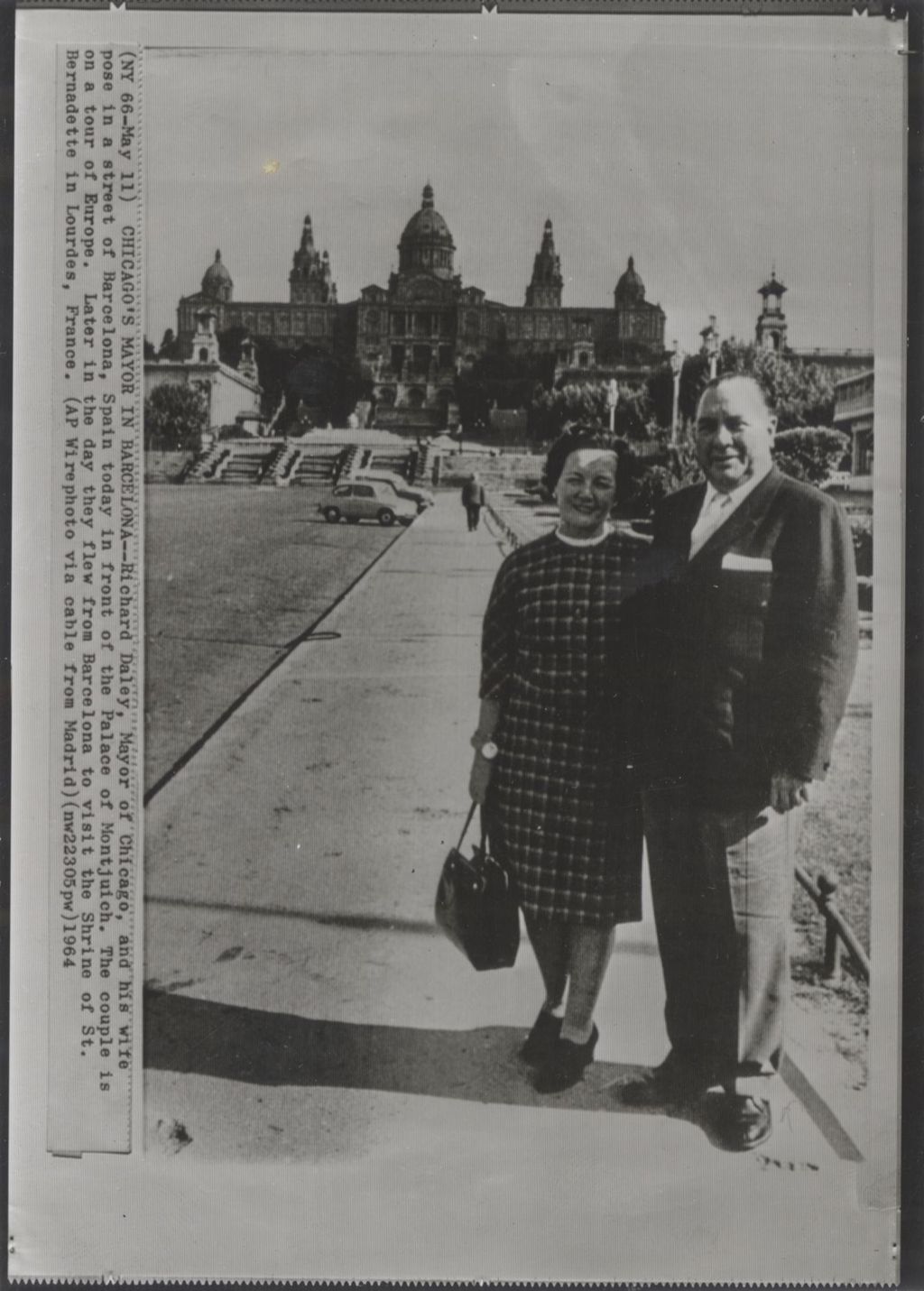 Eleanor and Richard J. Daley in Barcelona