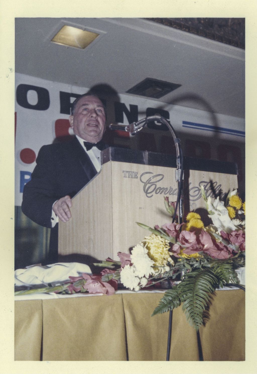 Miniature of Postmaster Testimonial Dinner, Richard J. Daley speaking