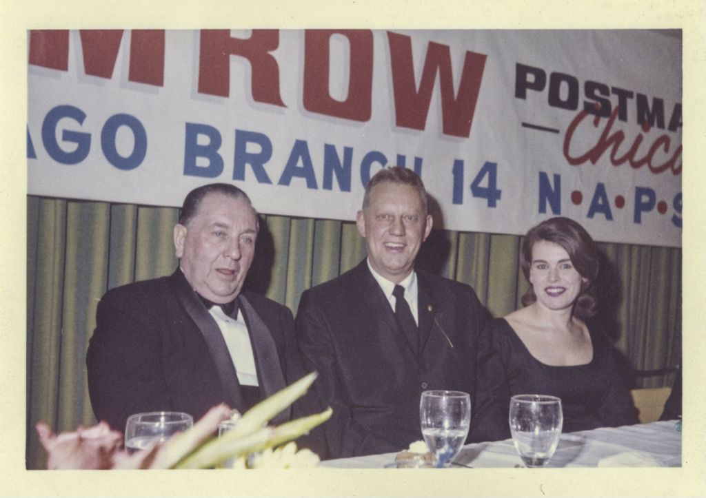 Postmaster Testimonial Dinner, Richard J. Daley and others