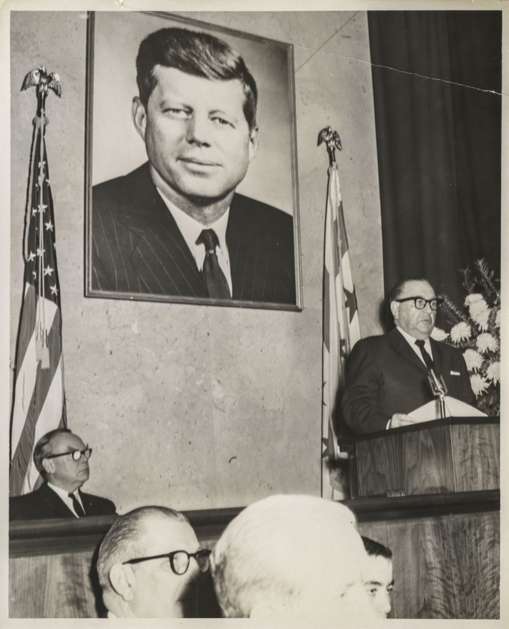 Chicago City Council memorial service for John F. Kennedy