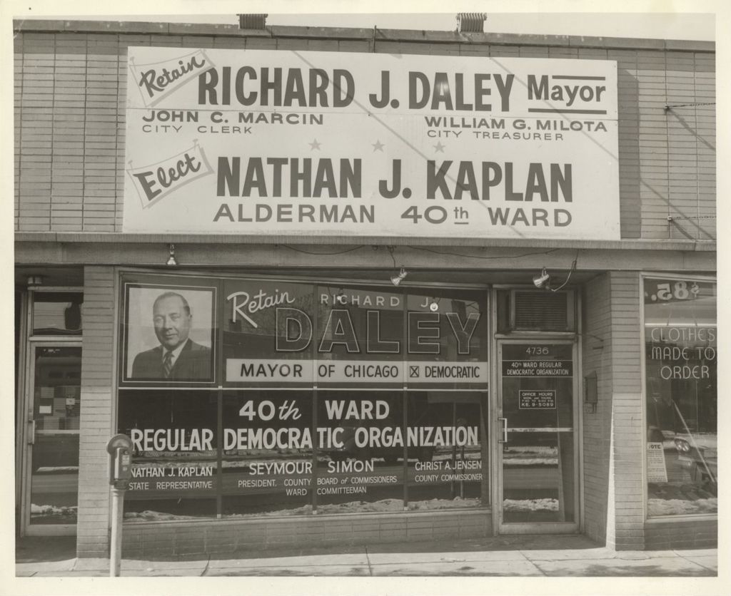 Miniature of 40th Ward Regular Democratic Organization Headquarters