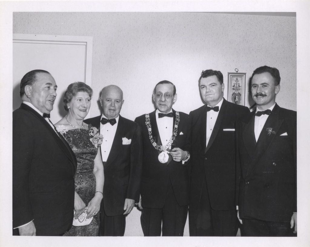 Irish Fellowship Club of Chicago 61st Annual Banquet, Richard J. Daley, Lord Mayor of Dublin and others