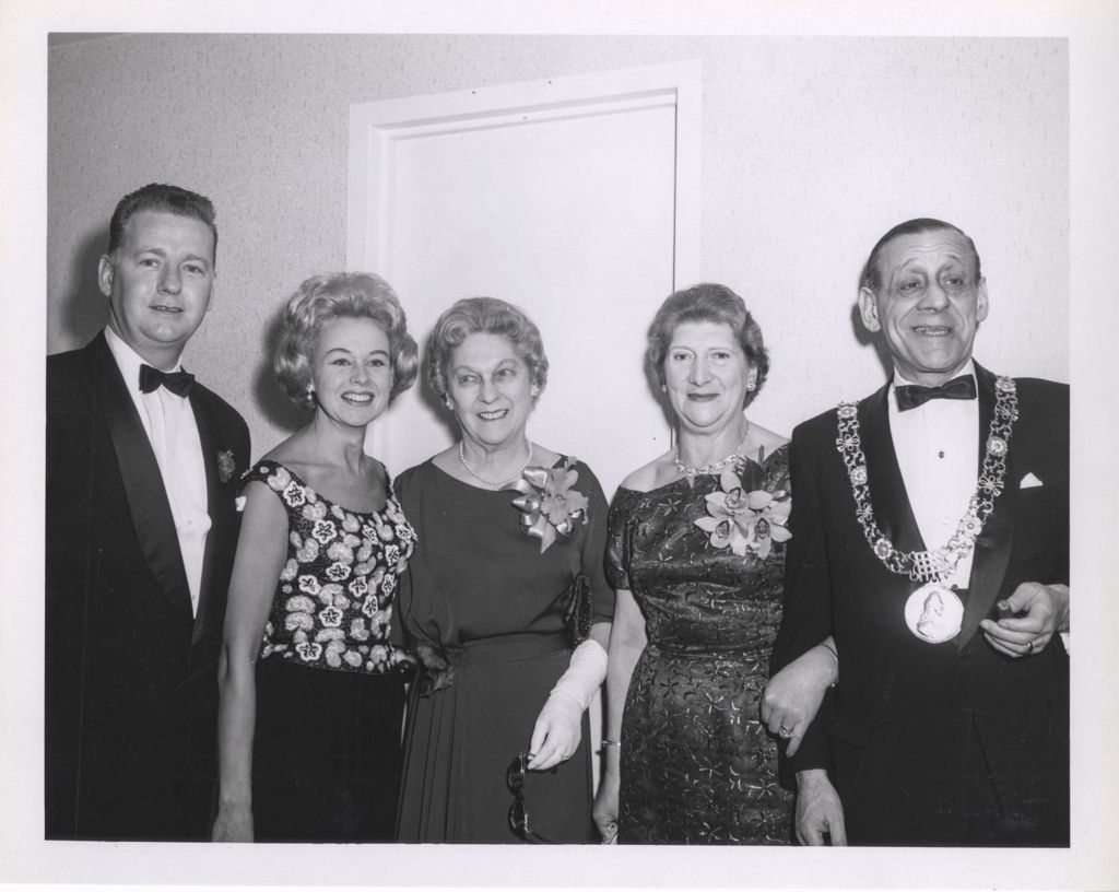 Miniature of Irish Fellowship Club of Chicago 61st Annual Banquet, Lord Mayor of Dublin and his wife with others