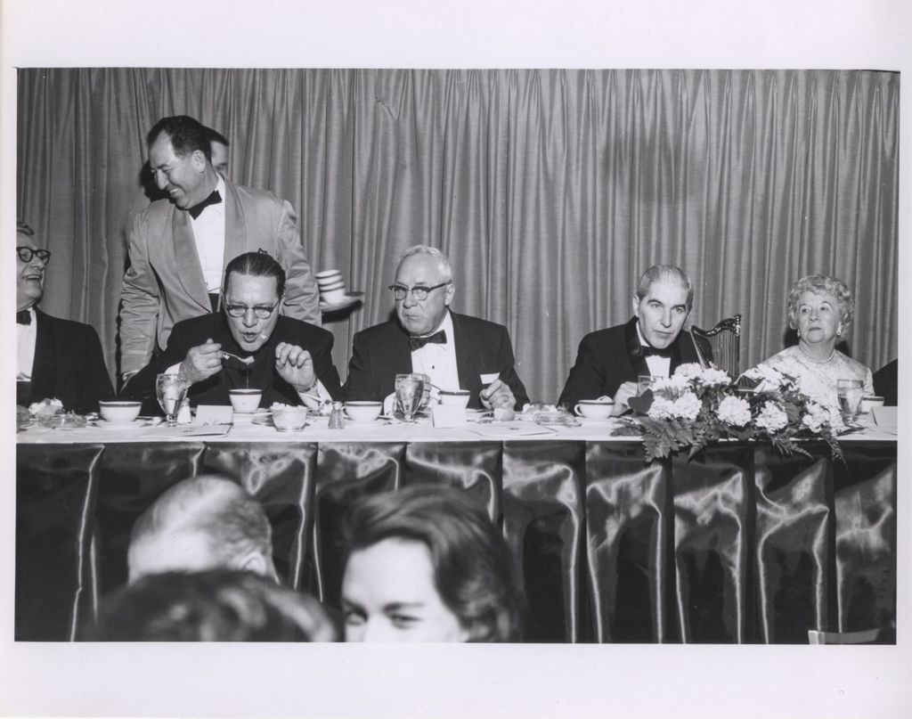 Irish Fellowship Club of Chicago 61st Annual Banquet, head table