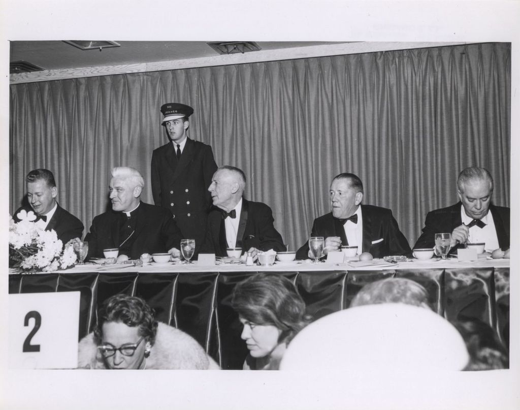 Irish Fellowship Club of Chicago 61st Annual Banquet, head table