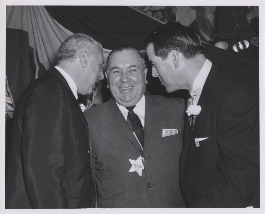Marshall Korshak, Richard J. Daley and Francis Lorenz