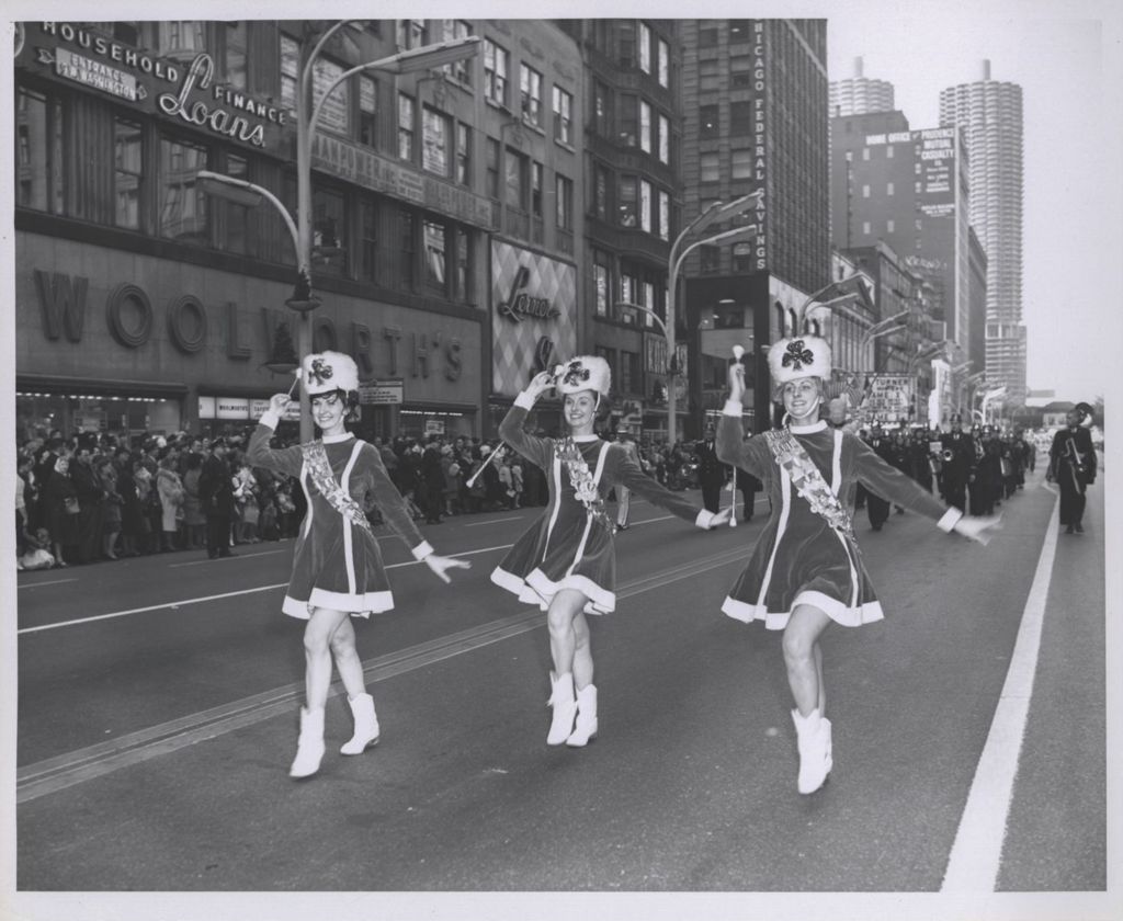 Miniature of St. Patrick's Day Parade, majorettes