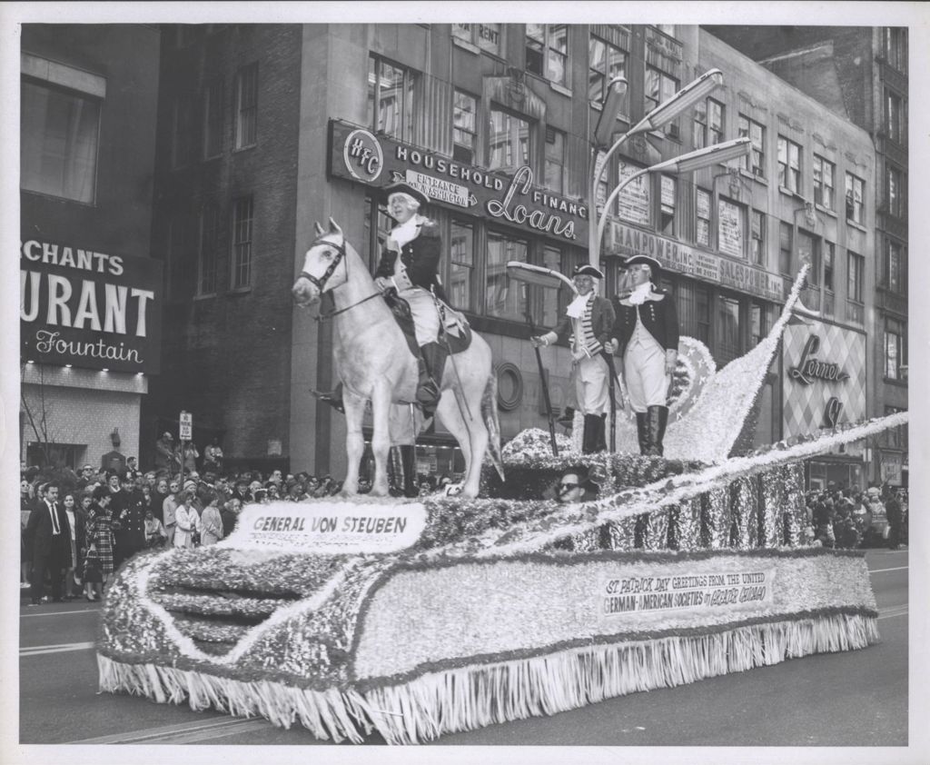 St. Patrick's Day Parade, United German-American Societies of Greater Chicago float