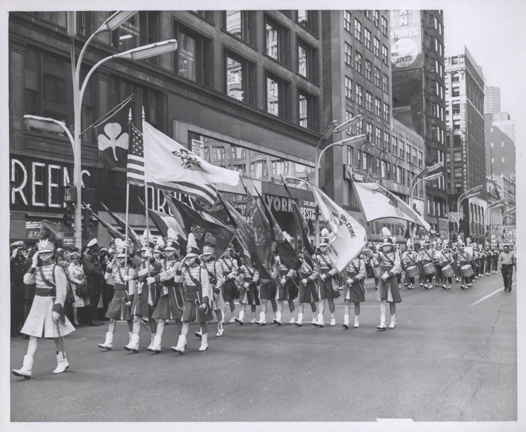 Miniature of St. Patrick's Day Parade, flag corps