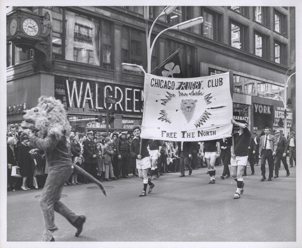 Miniature of St. Patrick's Day Parade, Chicago Ruby Club marchers