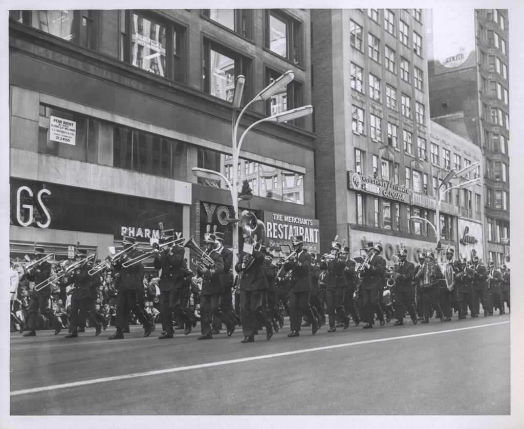 Miniature of St. Patrick's Day Parade, marching band