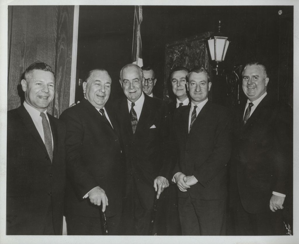 Miniature of Saint Patrick's Day Events, Richard J. Daley with guests